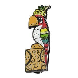 Adventure Land Pin Tikiland Trading Co Tiki Tony Jose Parrot